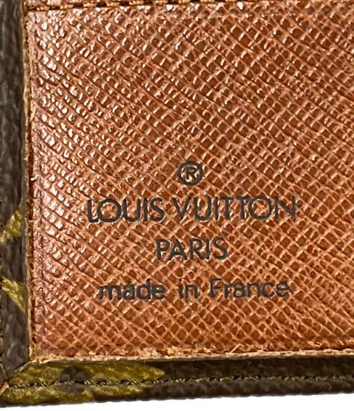 Louis Vuitton Double Hook Bifold Wallet Monogram Portmonnais Bier M61660 Ladies
