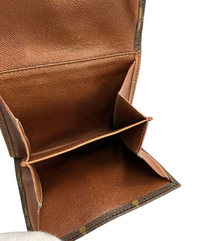 Louis Vuitton Double Hook Bifold Wallet Monogram Portmonnais Bier M61660 Ladies