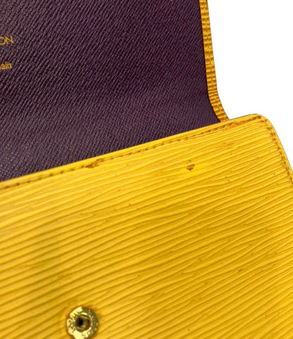 Louis Vuitton Epi Porte Trésor International Long Wallet M63389 Ladies Men