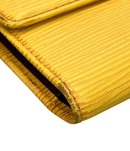 Louis Vuitton Epi Porte Trésor International Long Wallet M63389 Ladies Men