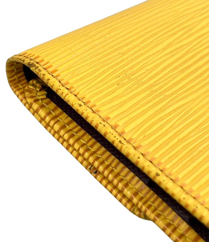 Louis Vuitton Epi Porte Trésor International Long Wallet M63389 Ladies Men