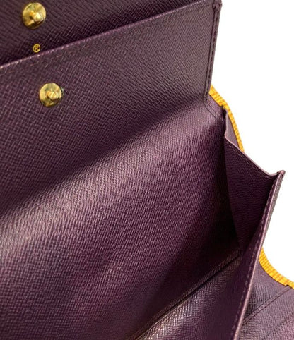 Louis Vuitton Epi Porte Trésor International Long Wallet M63389 Ladies Men