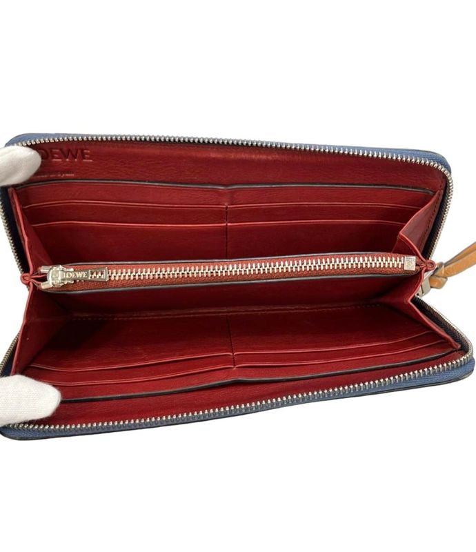 Loewe Round Zipper Long Wallet Women's Loewe