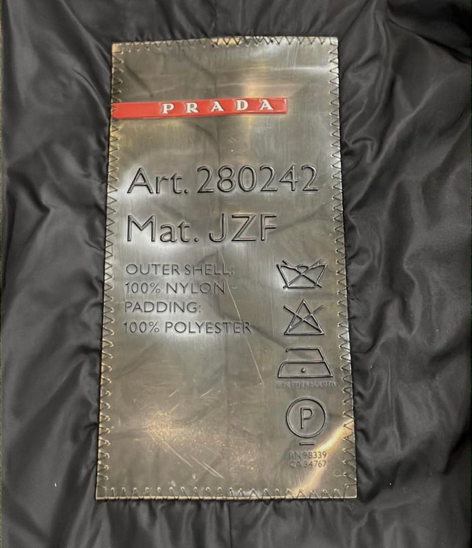 Prada Cotton Jacket Women Size 40 (M) Prada