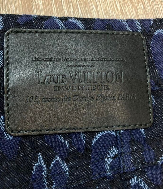Louis Vuitton Cotton Pants Rw122w F2pa14bk7 Women Size 34 (XS) Louis Vuitton