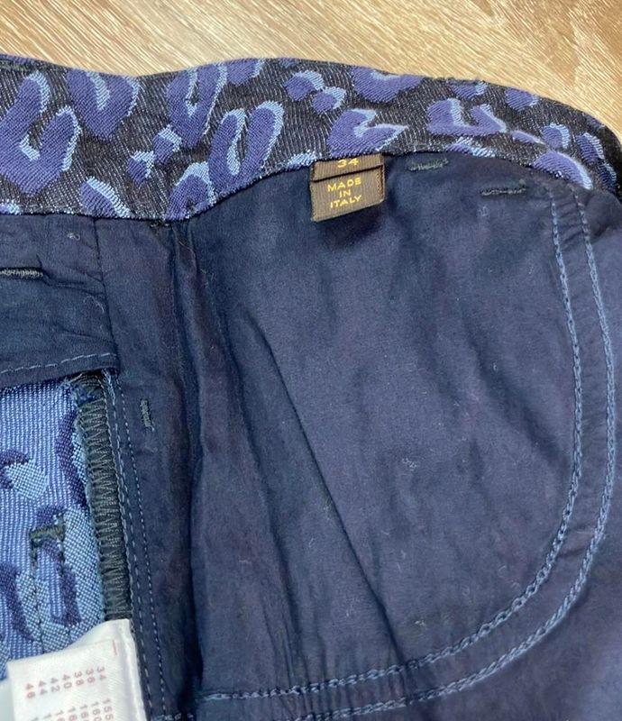 Louis Vuitton Cotton Pants Rw122w F2pa14bk7 Women Size 34 (XS) Louis Vuitton