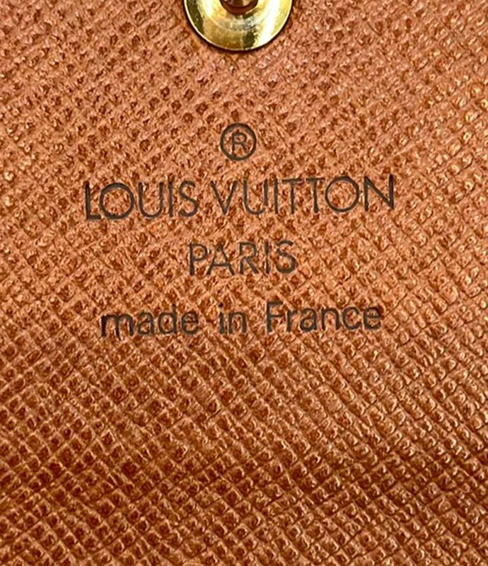 Louis Vuitton Trifold Long Wallet Porte Trésor International M61215 Ladies