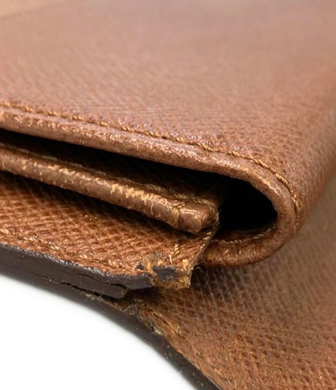 Louis Vuitton Trifold Long Wallet Porte Trésor International M61215 Ladies