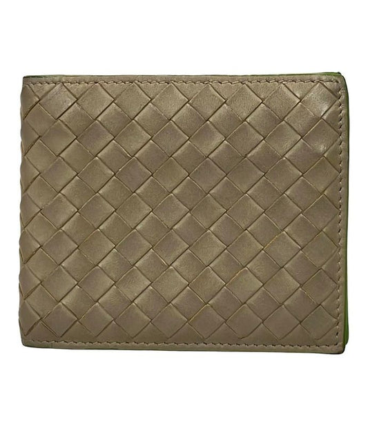 Bottega Veneta Bifold Wallet Intrecciato Men's Bottega Veneta