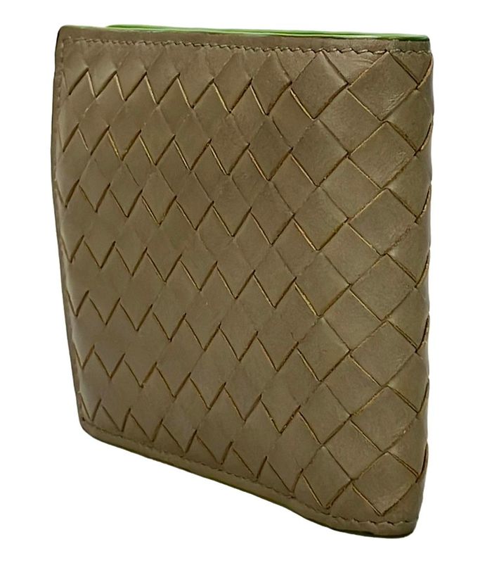 Bottega Veneta Bifold Wallet Intrecciato Men's Bottega Veneta