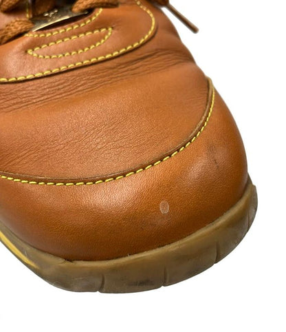 Louis Vuitton Low Cut Sneakers Leather Go1003 Men's Size 6 1/2 (S) Louis Vuitton