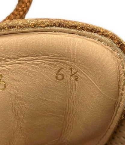 Louis Vuitton Low Cut Sneakers Leather Go1003 Men's Size 6 1/2 (S) Louis Vuitton