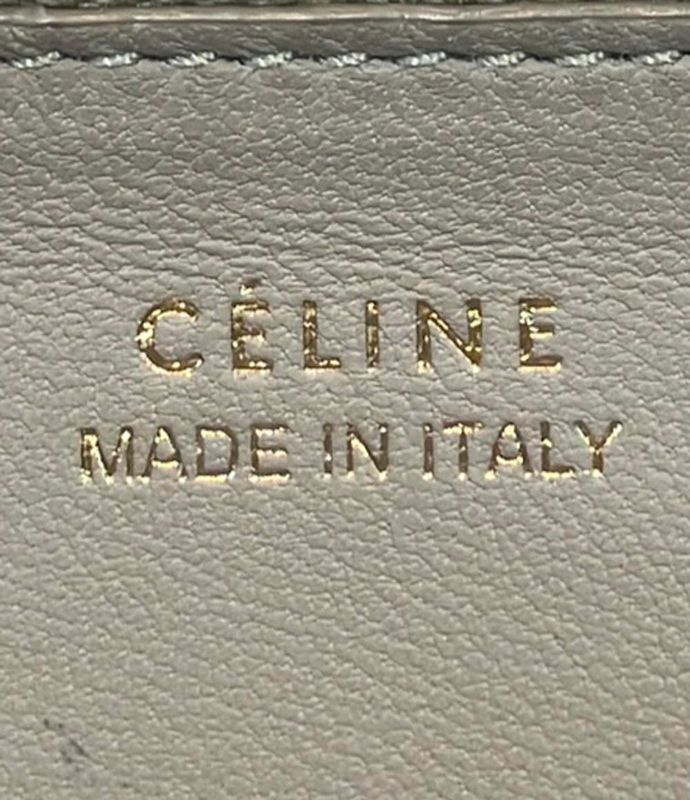 Celine Round Zipper Long Wallet Women's Celine