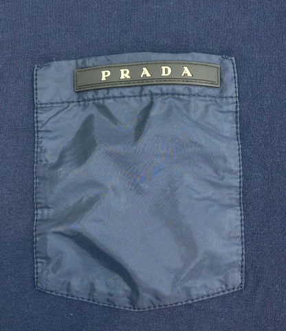 Prada Rubber Logo Nylon Pocket T-shirt Men's SIZE S Prada