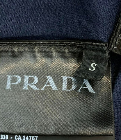 Prada Rubber Logo Nylon Pocket T-shirt Men's SIZE S Prada