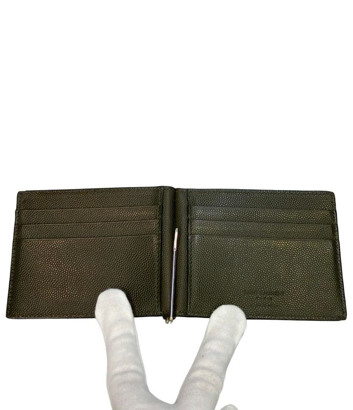 Saint Laurent Paris Bifold Wallet With Money Clip Men's Saint Laurent Paris