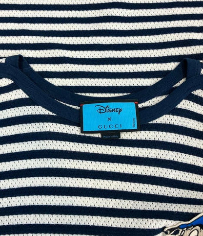 Gucci Donald Duck Striped T-Shirt Women's Size S Gucci