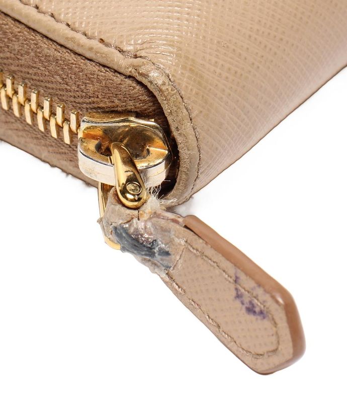 Prada Round Zipper Long Wallet 1ml506 Ladies Prada