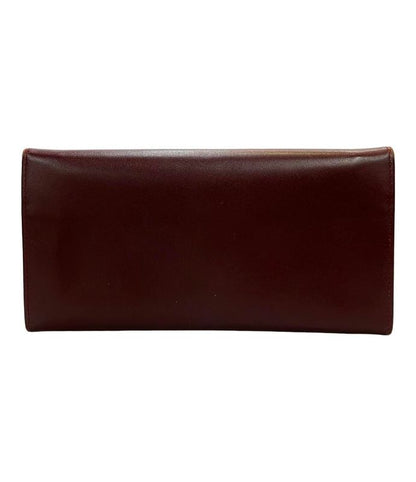 Cartier Bifold Long Wallet Leather Must Line Ladies Cartier