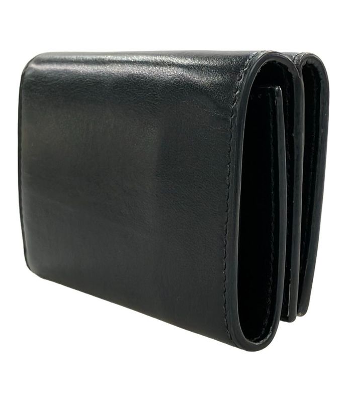 Saint Laurent Trifold Wallet Leather Women's Saint Laurent