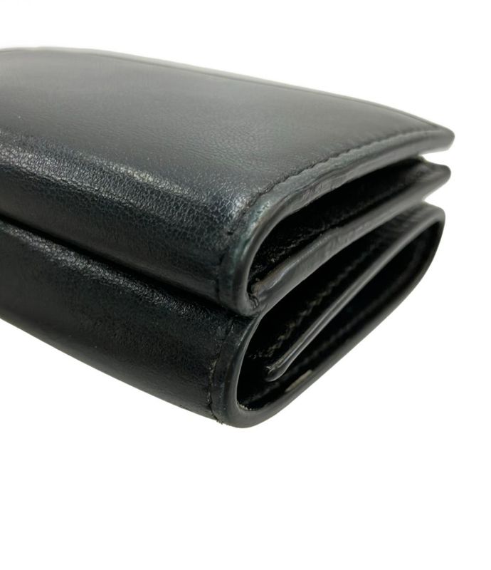 Saint Laurent Trifold Wallet Leather Women's Saint Laurent