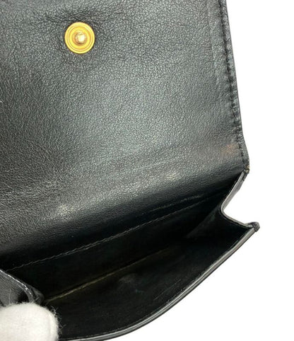 Saint Laurent Trifold Wallet Leather Women's Saint Laurent