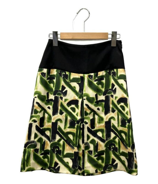 Prada Skirt Allover Pattern Women's Size 36 (S) Prada