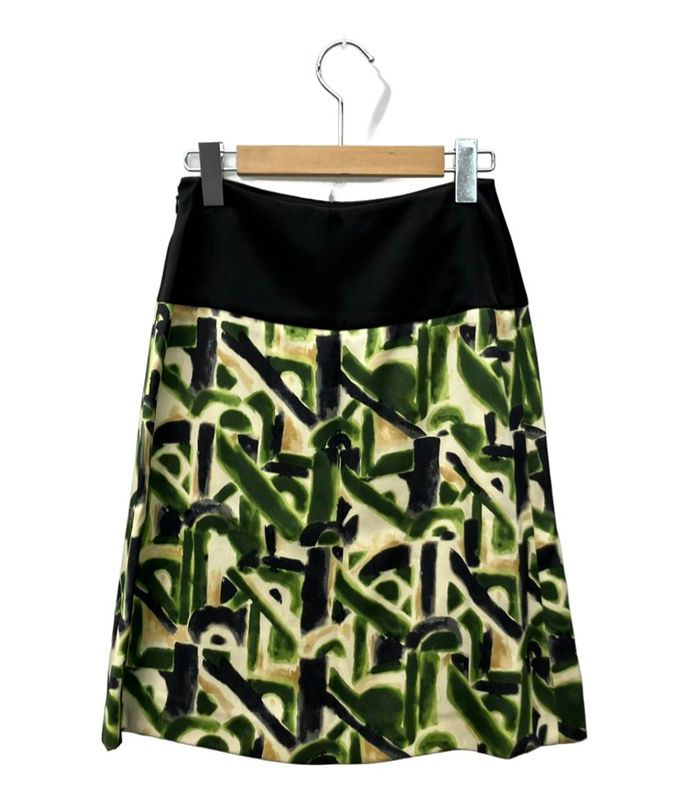 Prada Skirt Allover Pattern Women's Size 36 (S) Prada