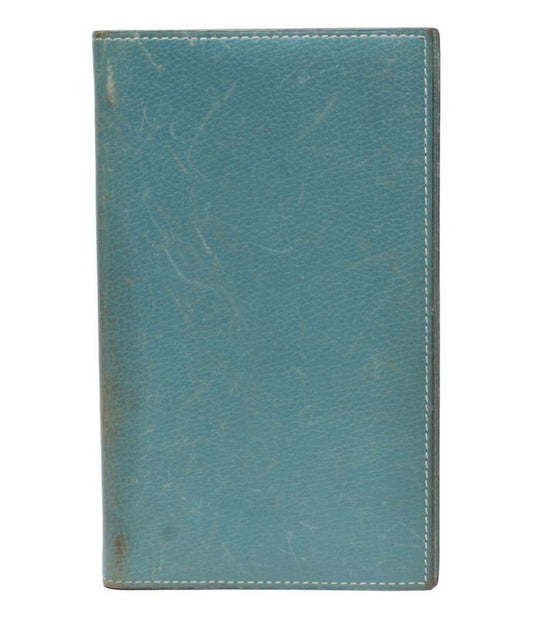 Hermes Notebook Cabas □J Engraved Silver Hardware Agenda Vision 2 Ladies Men