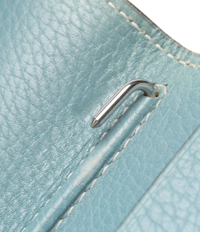 Hermes Notebook Cabas □J Engraved Silver Hardware Agenda Vision 2 Ladies Men