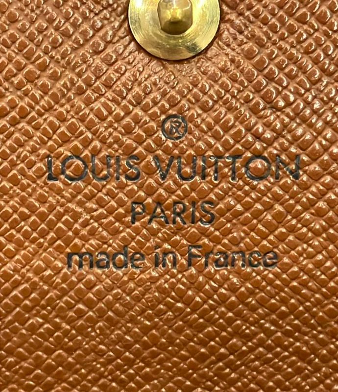 Louis Vuitton Monogram Portefeuille Sarah M61734 Women Men Louis Vuitton