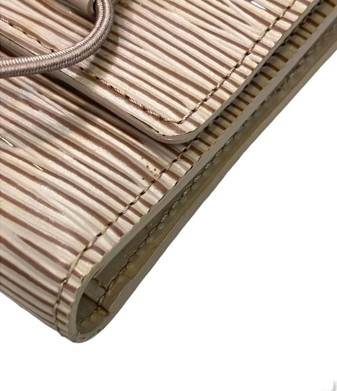 Louis Vuitton Trifold Wallet Portefeuille Elastic M6346b Ladies Louis Vuitton