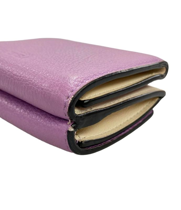 Fendi Trifold Wallet Micro Leather 8m0426a91bf1jn2 Ladies Fendi