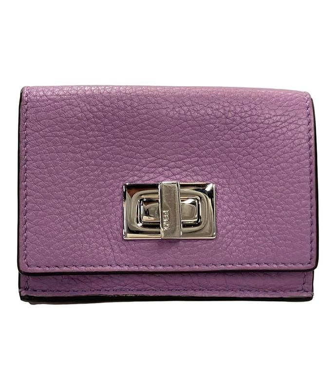Fendi Trifold Wallet Micro Leather 8m0426a91bf1jn2 Ladies Fendi