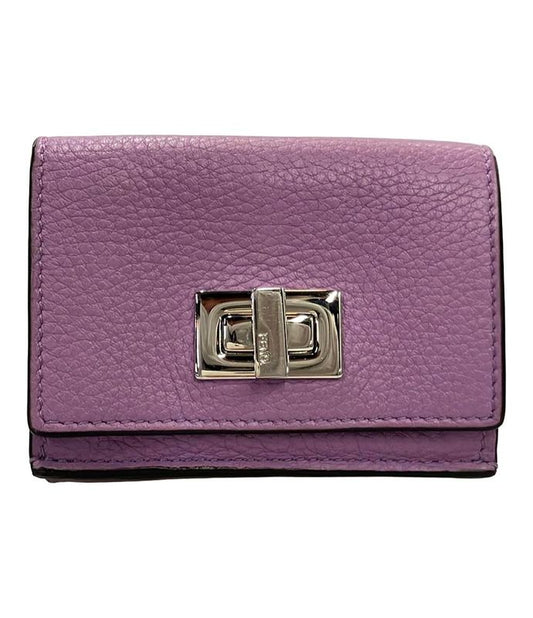 Fendi Trifold Wallet Micro Leather 8m0426a91bf1jn2 Ladies Fendi