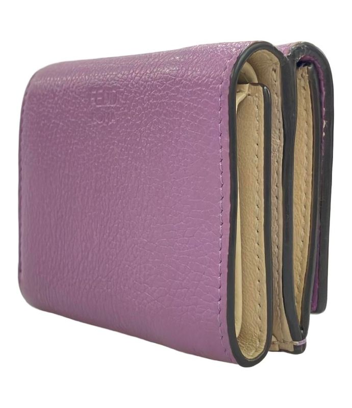Fendi Trifold Wallet Micro Leather 8m0426a91bf1jn2 Ladies Fendi
