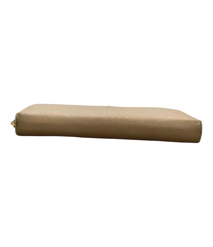 Prada Round Zipper Long Wallet 1ml506 QWA F0770 Women Prada