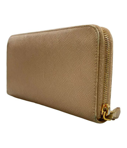 Prada Round Zipper Long Wallet 1ml506 QWA F0770 Women Prada