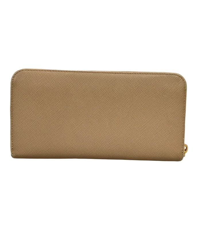 Prada Round Zipper Long Wallet 1ml506 QWA F0770 Women Prada