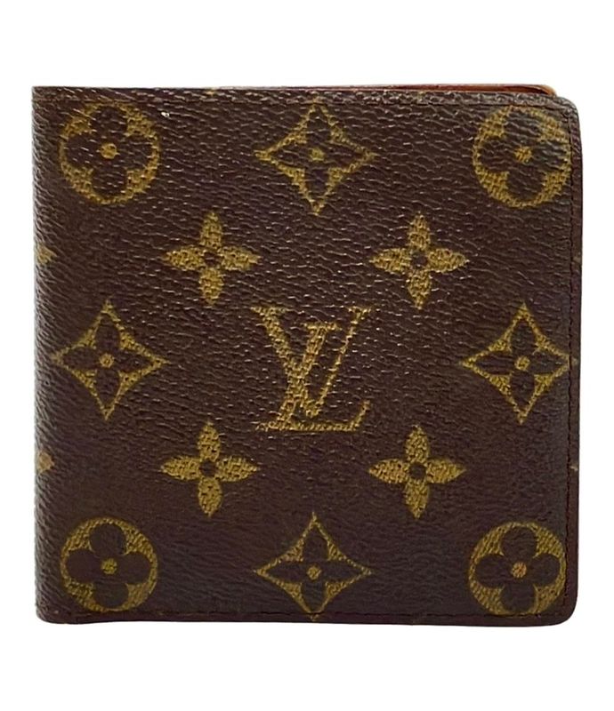 Monogram Louis Vuitton Bifold Wallet Portefeuille Marco M61675 Men's Louis