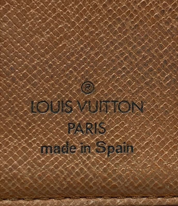 Monogram Louis Vuitton Bifold Wallet Portefeuille Marco M61675 Men's Louis