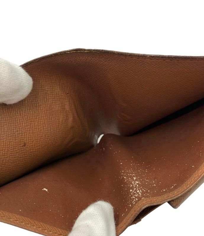 Monogram Louis Vuitton Bifold Wallet Portefeuille Marco M61675 Men's Louis