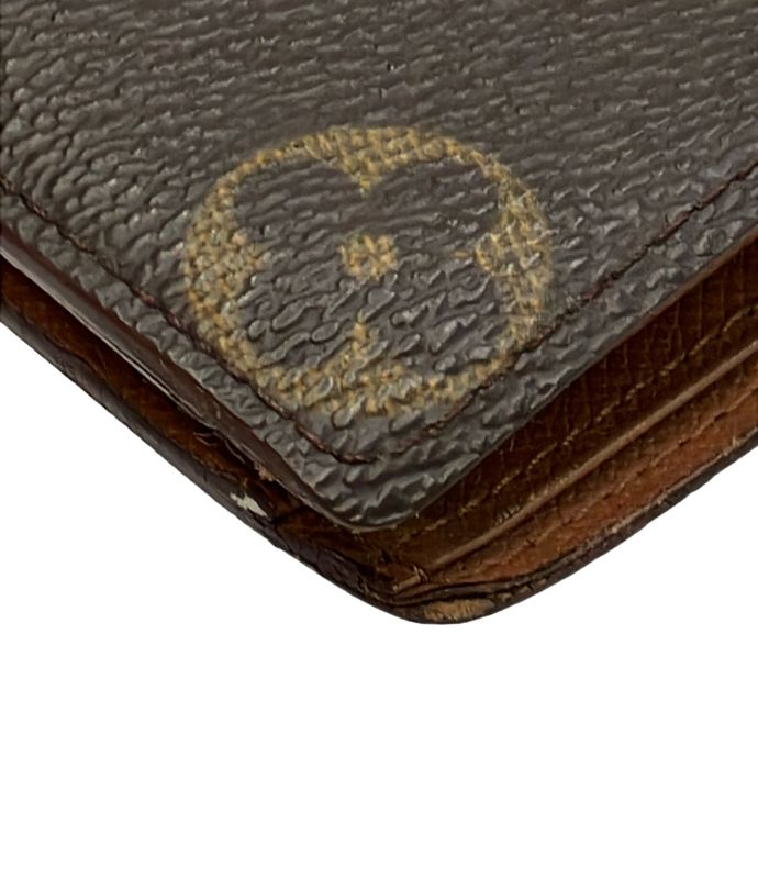 Monogram Louis Vuitton Bifold Wallet Portefeuille Marco M61675 Men's Louis