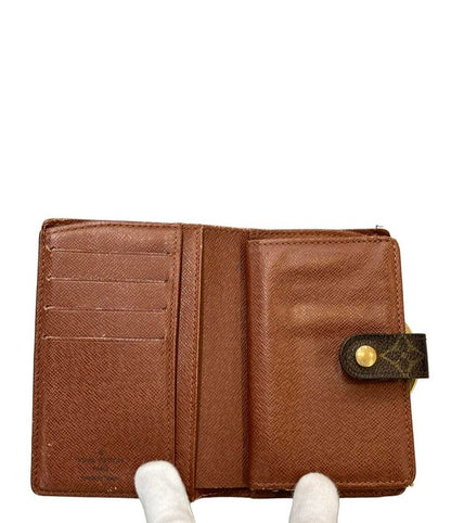 Louis Vuitton Bifold Wallet Clasp Canvas Monogram M61674 Women Louis Vuitton