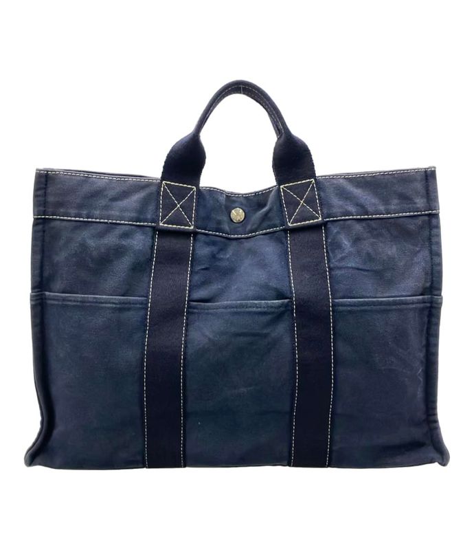 Hermes Tote Handbag Deauville MM Ladies Hermes