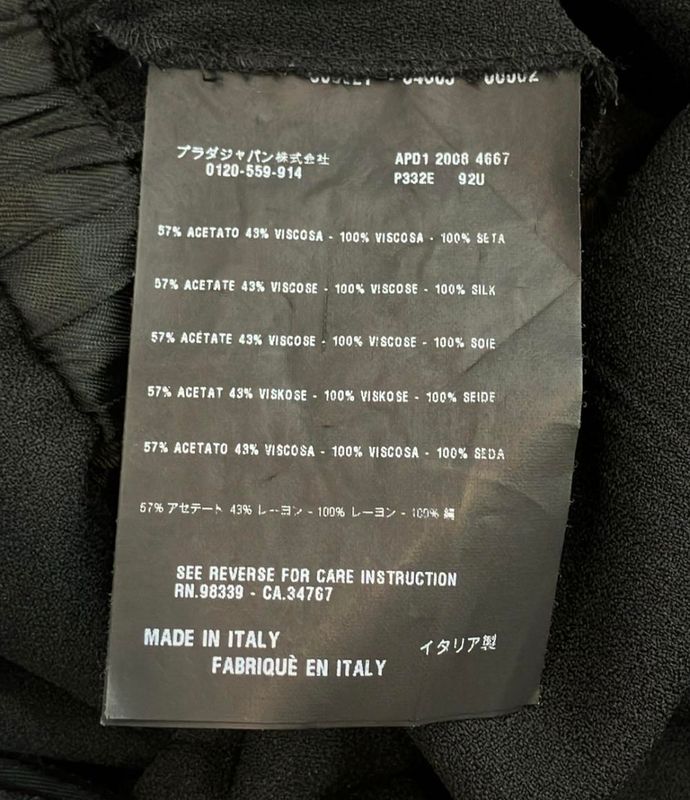 Prada Sleeveless Dress Women Size 36 (XS) Prada