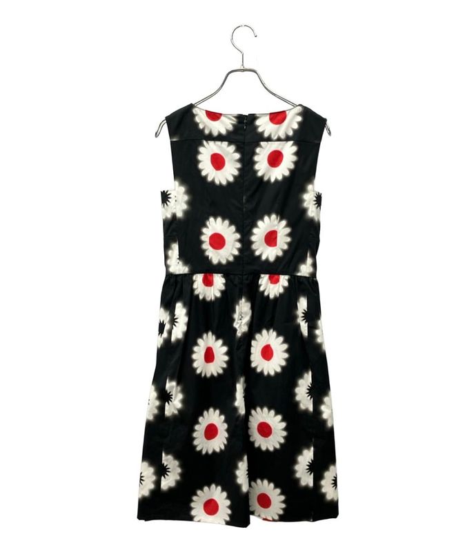 Prada Floral Pattern Sleeveless Dress Women's Size 36s Prada