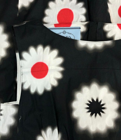 Prada Floral Pattern Sleeveless Dress Women's Size 36s Prada