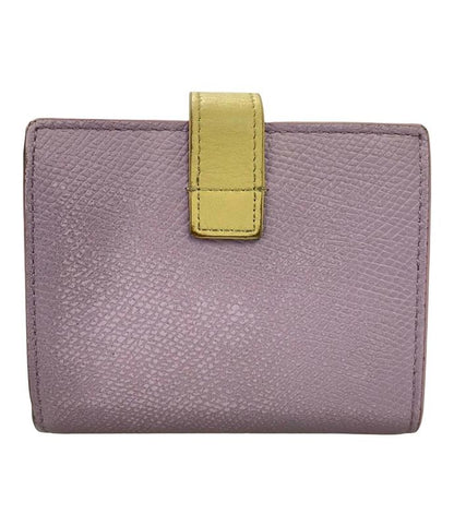 Celine Bifold Wallet Small Strap Wallet Leather Women's Celine