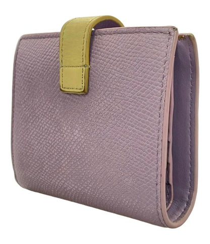 Celine Bifold Wallet Small Strap Wallet Leather Women's Celine